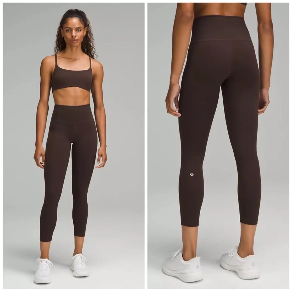 Lululemon Wunder Train HR Tight 25” Size: 6 in Expresso - Picture 1 of 1